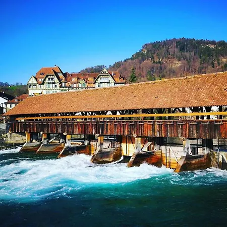 Daire Thun Alps Scenic Views And Concierge By Swisshut Sigriswil