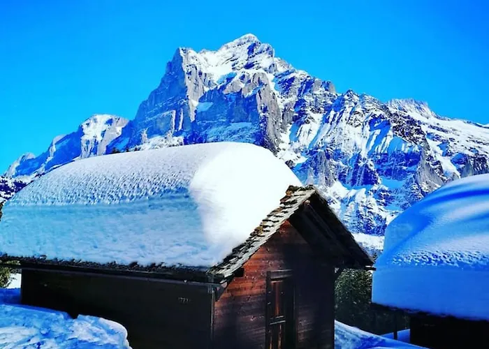 Lejlighed Thun Alps Scenic Views And Concierge By Swisshut Sigriswil